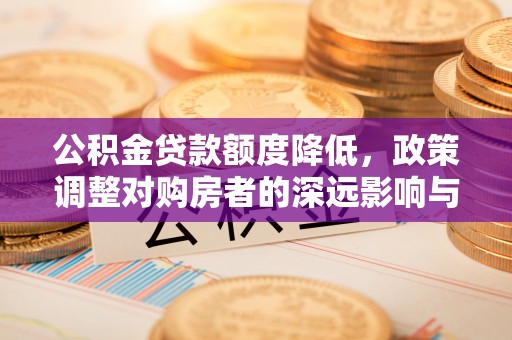 阜平公积金贷款额度降低，政策调整对购房者的深远影响与应对策略
