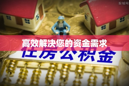 阜平高效解决您的资金需求