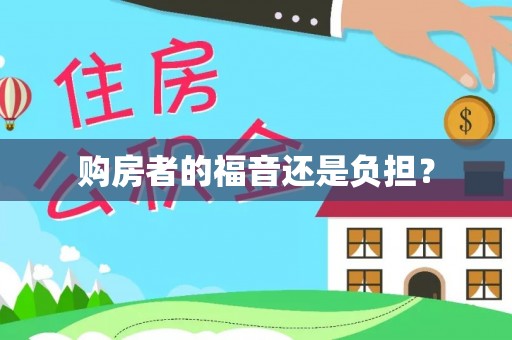 阜平购房者的福音还是负担？