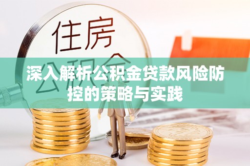 阜平深入解析公积金贷款风险防控的策略与实践