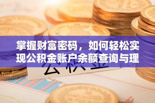 阜平掌握财富密码，如何轻松实现公积金账户余额查询与理财规划