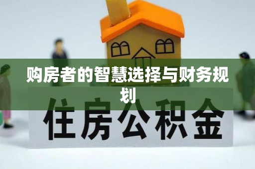 阜平购房者的智慧选择与财务规划