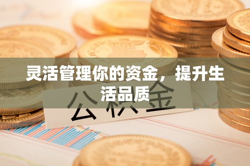 阜平灵活管理你的资金，提升生活品质