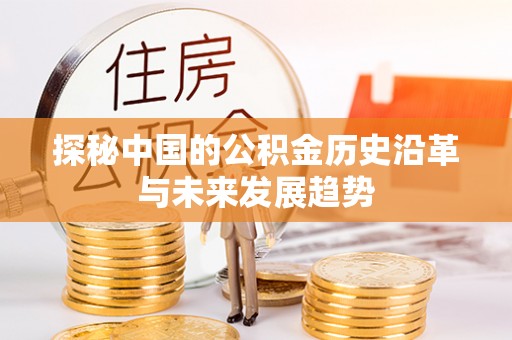 阜平探秘中国的公积金历史沿革与未来发展趋势