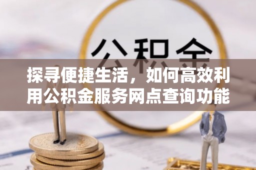 阜平探寻便捷生活，如何高效利用公积金服务网点查询功能