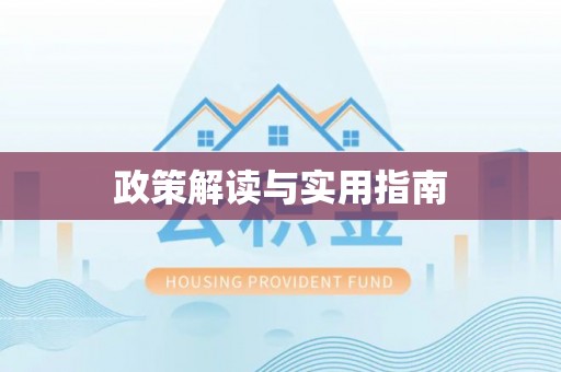 阜平政策解读与实用指南