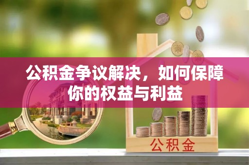 阜平公积金争议解决，如何保障你的权益与利益