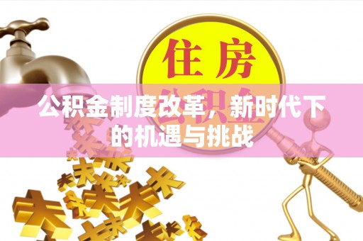 阜平公积金制度改革，新时代下的机遇与挑战
