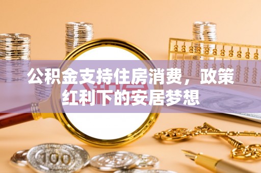 阜平公积金支持住房消费，政策红利下的安居梦想