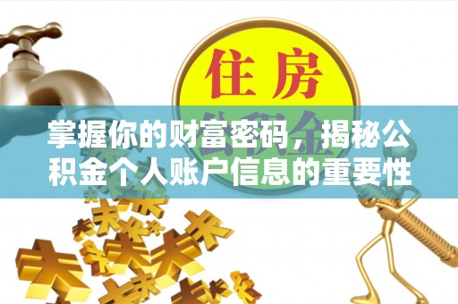 阜平掌握你的财富密码，揭秘公积金个人账户信息的重要性
