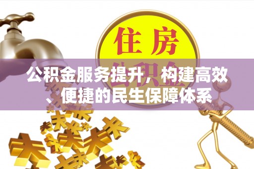 阜平公积金服务提升，构建高效、便捷的民生保障体系