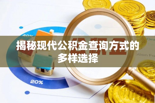 阜平揭秘现代公积金查询方式的多样选择