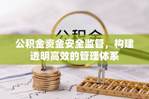 阜平公积金资金安全监管，构建透明高效的管理体系