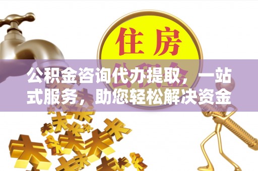 阜平公积金咨询代办提取，一站式服务，助您轻松解决资金难题