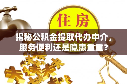 阜平揭秘公积金提取代办中介，服务便利还是隐患重重？