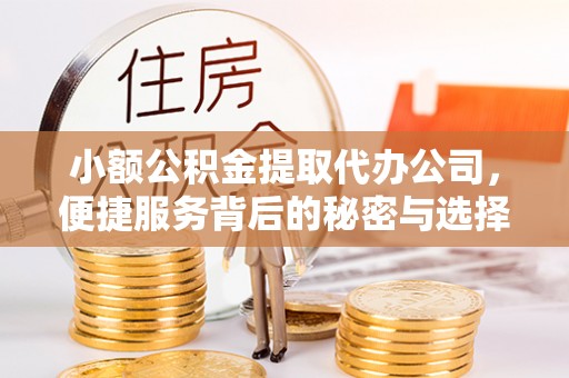 阜平小额公积金提取代办公司，便捷服务背后的秘密与选择指南