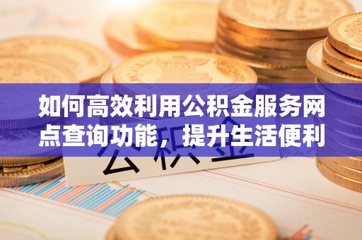 阜平如何高效利用公积金服务网点查询功能，提升生活便利性