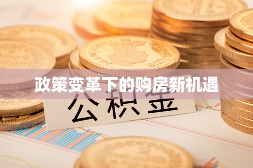 阜平政策变革下的购房新机遇