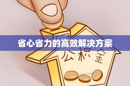 阜平省心省力的高效解决方案