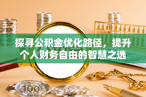 阜平探寻公积金优化路径，提升个人财务自由的智慧之选