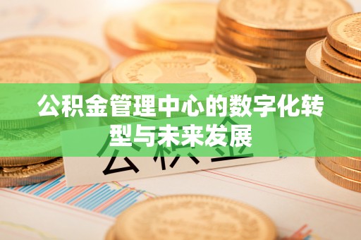阜平公积金管理中心的数字化转型与未来发展