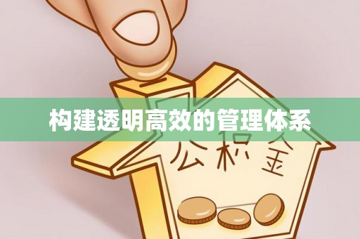 阜平构建透明高效的管理体系